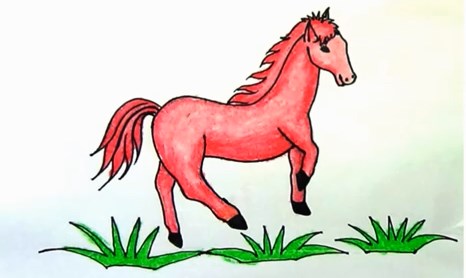 Vẽ con ngựa